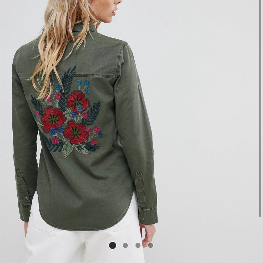 Urban Bliss Embroidered Shirt